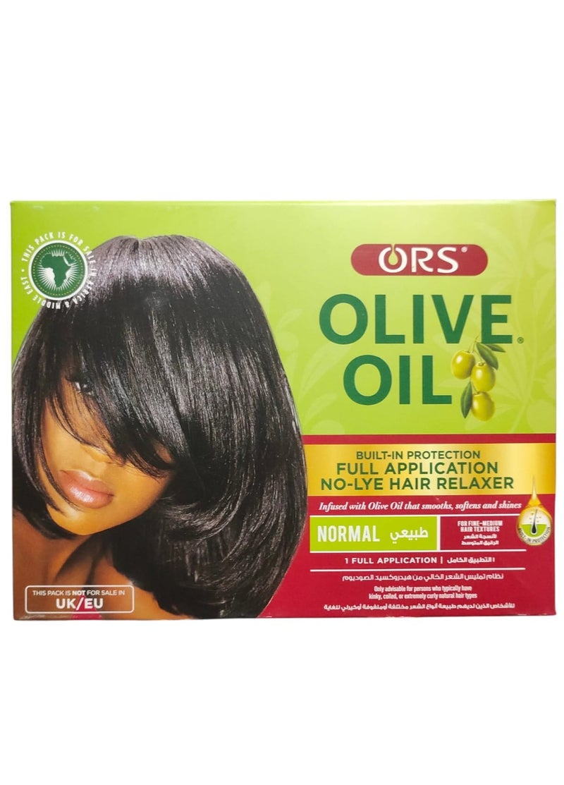 Olive Oil No-Lye Hair Relaxer For Normal Hair
